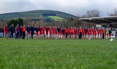 The Tinahealy team ahead of the match 10/11/2024