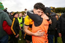 Barry Meehan congratulates James Kelly at the end of the game 13/10/2024