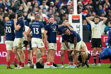 France players celebrate at the final whistle 16/11/2024