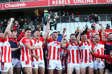 Imokilly players celebrate the Sean Og Murphy Cup 20/10/2024 