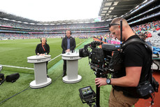 Uachtarán of the Camogie Association, Brian Molloy doing the draw for the semifinals 7/7/2024