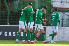 David Fisher celebrates scoring 19/10/2024