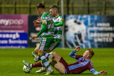 Shane Farrell with Daragh Burns and Jack Byrne 18/10/2024