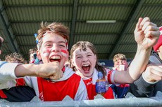 Young Cuala fans ahead of the game 20/10/2024 