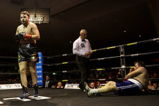 Podge Collins knocks out Gianluca Di Florio in the first round 18/10/2024