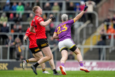 Cian Ward celebrates after scoring a goal 20/10/2024 