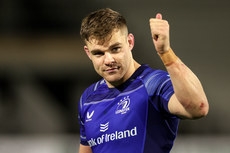 Garry Ringrose celebrates after the game 19/10/2024