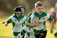 A view of the action at Balbriggan RFC 19/10/2024