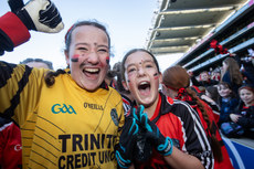 Faye Greenhalgh and Ava Kennedy celebrate winning 21/10/2024