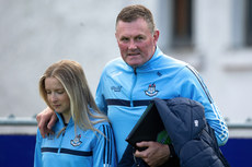 Mick Bohan with Caoimhe O'Connor ahead of the game 6/7/2024