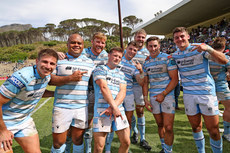 Glasgow Warriors players celebrate their win 26/10/2024