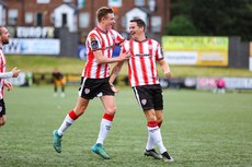 Ciaran Coll celebrates his goal 28/6/2024