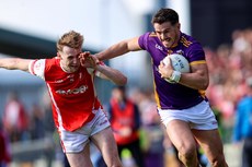 Shane Walsh is challenged by Eoin Kennedy 20/10/2024 