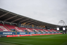 A view of Parc y Scarlets before the game 18/10/2024