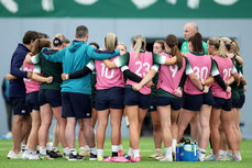 Players huddle during the training 18/6/2024