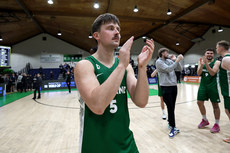 Roy Downey celebrates after the game 21/11/2024