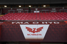 A view of Parc y Scarlets before the game 18/10/2024