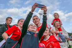 Con O’Callaghan poses for a selfie with fans after the game 20/10/2024 