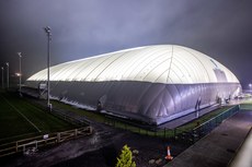 A view of the Connacht Air Dome 20/1/2023