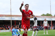 John Martin celebrates scoring his sides first goal 
28/6/2024