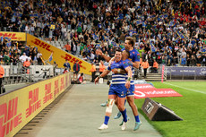 DHL Stormers celebrating winning the match 19/10/2024