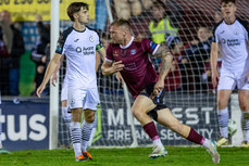 Stephen Walsh celebrates scoring their second goal 25/10/2024