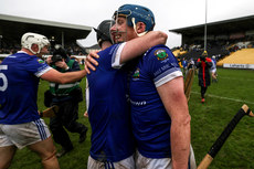 John Donnelly celebrates after the game with Robbie Donnelly 27/10/2024