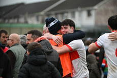 John McPartland celebrates with Mark McDaniel 17/11/2024