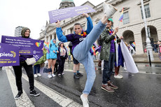 Pieta, the suicide and self-harm prevention charity, joins the Dublin Pride Parade 2024 to show solidarity and highlight their support for the LGBTQ+ community 29/6/2024