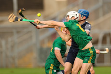 Aidan McCarthy in action against Robert Mabon 26/10/2024