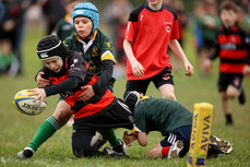 A view of the action at Dungarvan RFC 13/10/2024