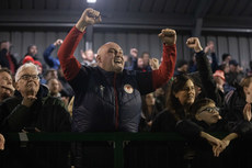 Pats fans celebrate after the game 14/10/2024