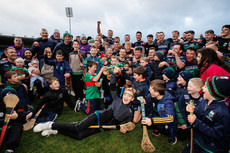 The Loughmore-Castleiney team and fans celebrate with the cup 20/10/2024 