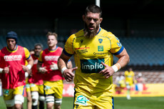 Marcos Kremer of Clermont runs into the dressing room after the warming up 4/5/2024 