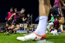 Galway United players warm up 25/10/2024