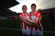 Kevin O'Neill and Saan Desmond celebrate 20/10/2024 