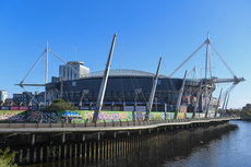 General view of Cardiff Arms Park 26/10/2024 