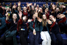 Young fans during the game 21/11/2024