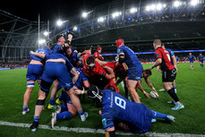 Stephen Smyth celebrates after scrum 26/10/2024