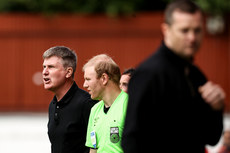 Stephen Kenny reacts during the game 3/6/2024