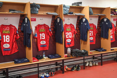 A view of the Scarlets changing room ahead of the game 25/10/2024