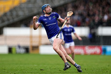 John Donnelly celebrates scoring a point 27/10/2024