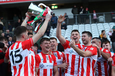 Imokilly players celebrate the Sean Og Murphy Cup 20/10/2024 