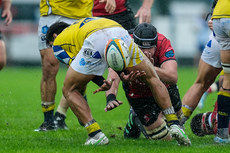 Gonzalo Garcia passes the ball between his legs 19/10/2024