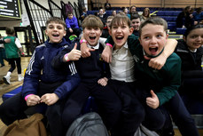 Young fans during the game 21/11/2024