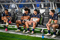 ACT Brumbies players dejected late in the game 14/6/2024