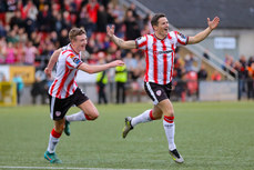 Ciaran Coll celebrates his goal 28/6/2024