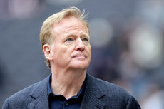 Roger Goodell attend the game 15/10/2024