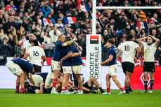 France players celebrate at the final whistle 16/11/2024