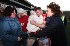 Ciaran O'Brien celebrates with his family 20/10/2024 